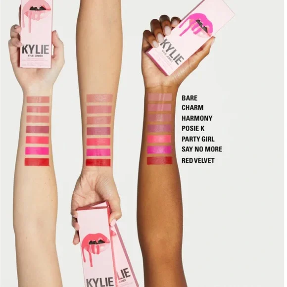 Kylie Cosmetics Kylie Jenner -velvet lip kit - say no more - Picture 2 of 4